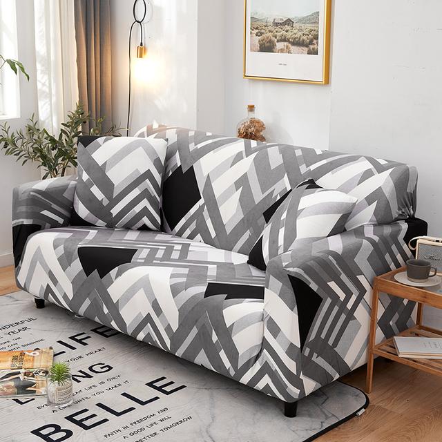Elastic Sofa Cover For Living Room Non -Slip Stretch Couch Slipcover Couch Cover Sofa Cover Floral Universal Spandex Case for Home