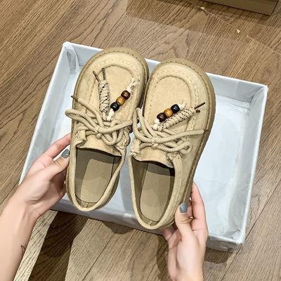 Casual Bag Head Birkenstocks Women's Spring and Summer Niche Design Sense Comfortable Versatile Thick-soled Versatile Single Shoes