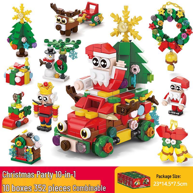 Xiaomingxing Bausteine - Kompatibel mit Lego, Pädagogisches Montagespielzeug mit kleinen Partikeln für Jungen