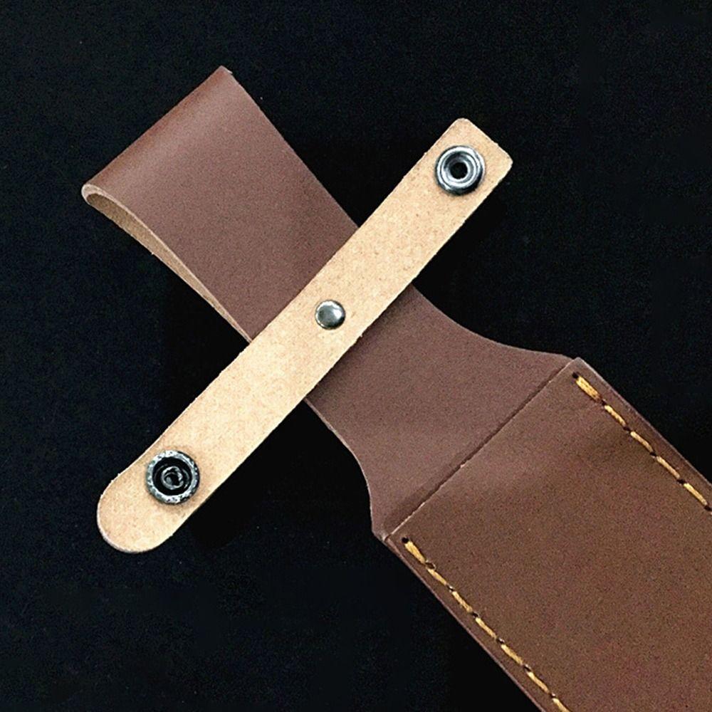 Sheath Holder Pocket Hunt Camp Outdoor Carry Flashlight Case Belt Loop Case Straight Knife Tool