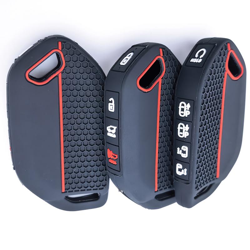 Key Fob Cover Fit For Kia Ev9 Ev5 K3 K5 Carnival Picanto Gt Line Sorento Mq4 Ka4 Silicone Key Fob Mount Case Keyless Smart Housing
