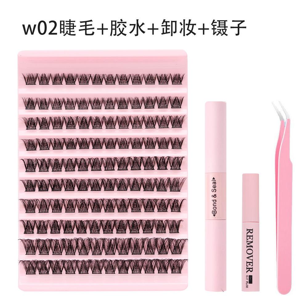 Diy Natural Curl Grafting Thick False Eyelashes Extension