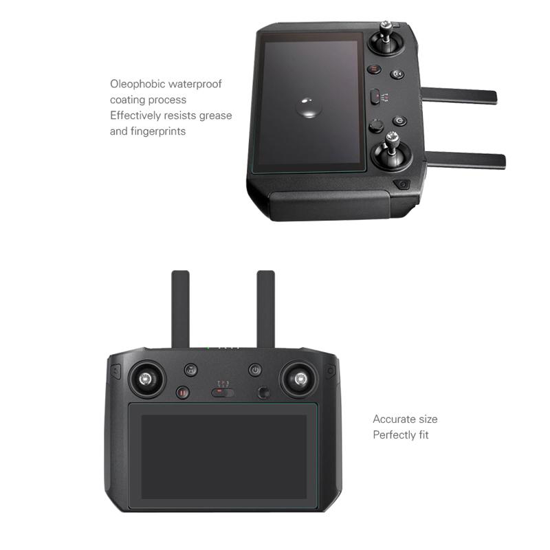 Tempered Glass Film for DJI Smart Control / DJI RC PRO Remote Control with Screen Film for Mavic 2 Pro & Zoom /mavic 3 Drone