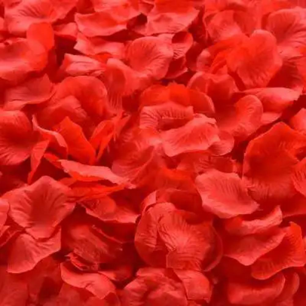 100/500/1000pcs Artificial Rose Petals Romantic Artificial Flower Silk Petals Valentine Day Wedding Flower Petal Decoration