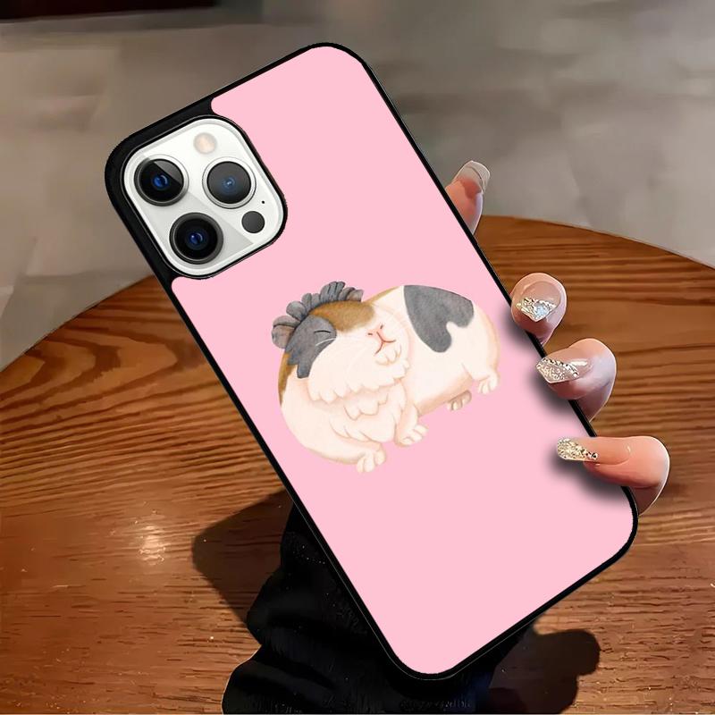 Guinea Pig Funny Cartoon Phone Case For iPhone 17 Air 16 15 14 13 12 11 Pro Max Max Plus Bumper Case Cover
