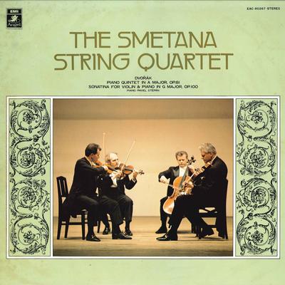 LP Record SMETANA STRING QUARTET, PAVEL STEPA - Dvorak : Piano Quintet In A Major,  EAC80267 ANGEL - Japan Obi Classical Used
