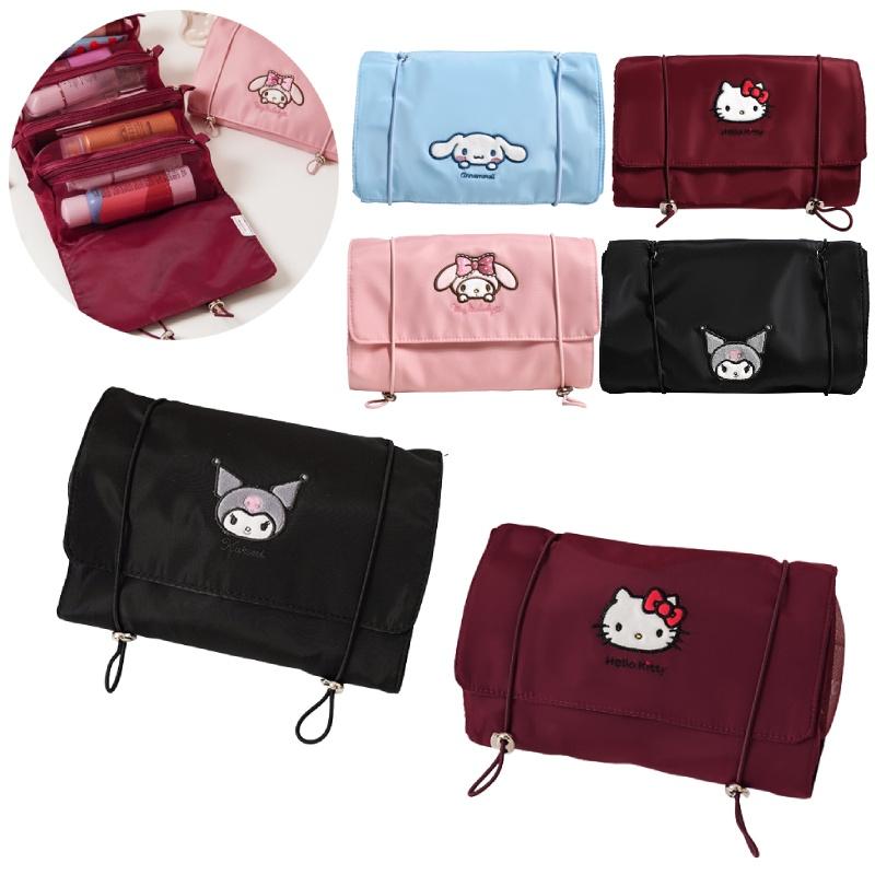 Kuromi Detachable Waterproof Travel Makeup Bag With Large Capacity For Women And Men