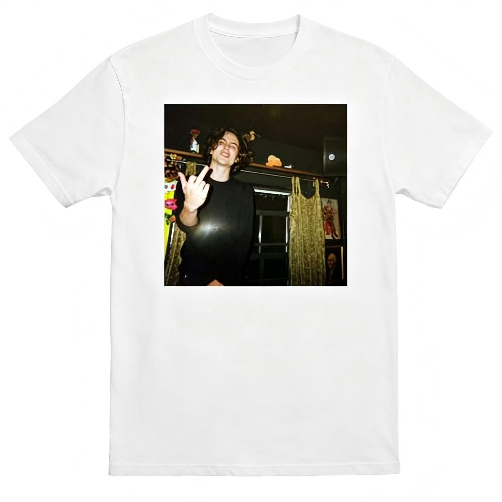 Timothee Chalamet Retro Photo Graphic T-Shirt