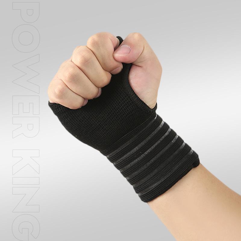 1Pcs Universal Wrist Support Sports Bandage Gloves Adjustable Wrist Brace Fitness Sports Anti- Anti-Wear Gloves