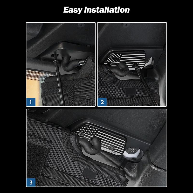 Car Sun Visor Clip Interior Sunshade Retainer Hook Clip Bracket For Jeep Wrangler Jl Gladiator Jt 2018 Up