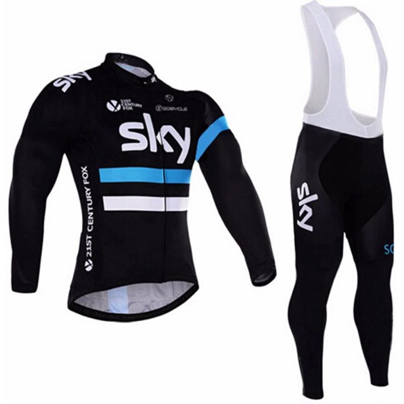 2026 Cycling Suit Long Sleeve Strap Set Mountain Self Road Suit