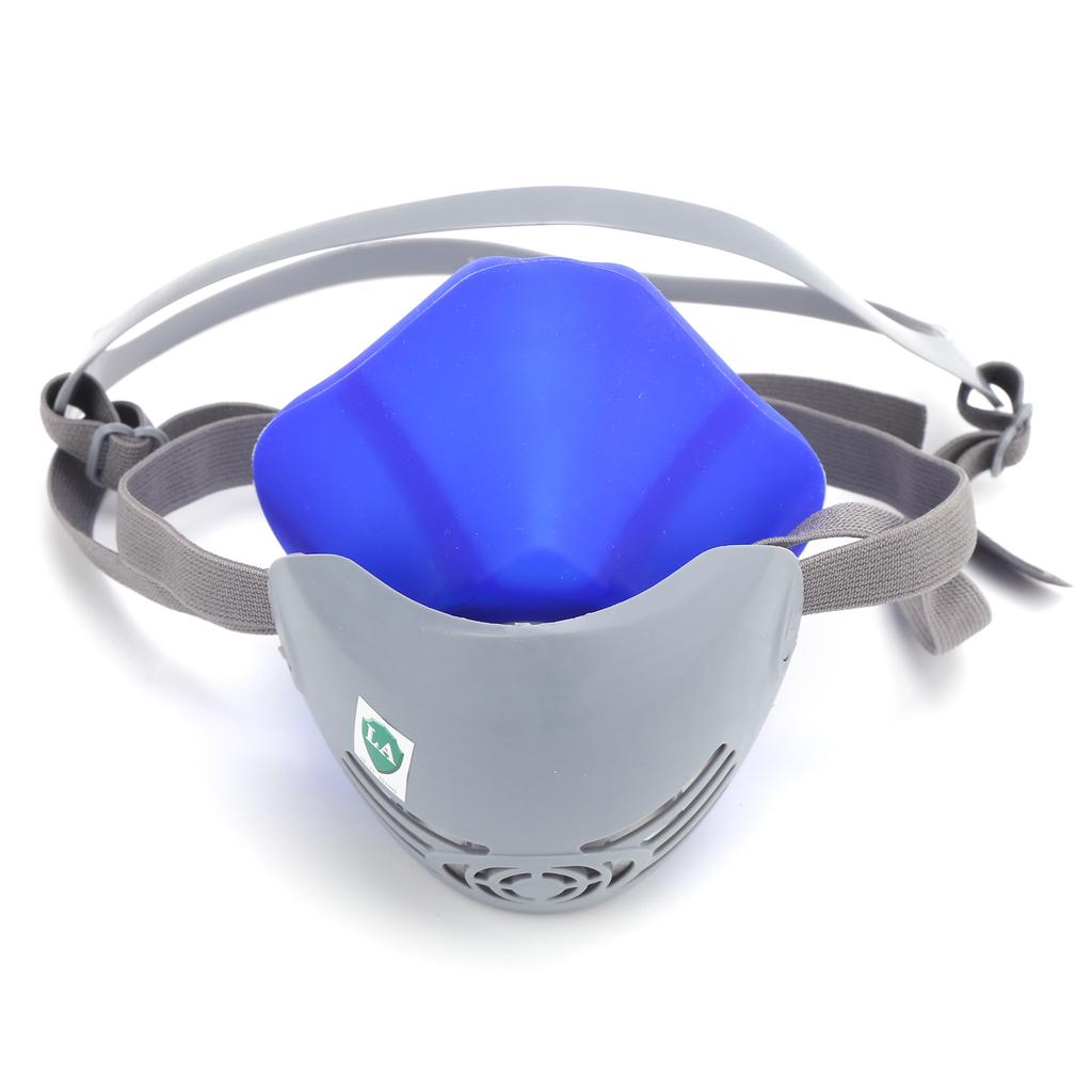 Halvansiktsmask Återanvändbar Bekväm Partikelskyddad Dammavvisande Silikongel för Människoskydd