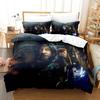 2024 Cartoon Adult Boys 3 Piece Duvet Cover Set 3D Kawaii Bedding Set Duvet Cover Bed Set Quilt Cover Pillowcase