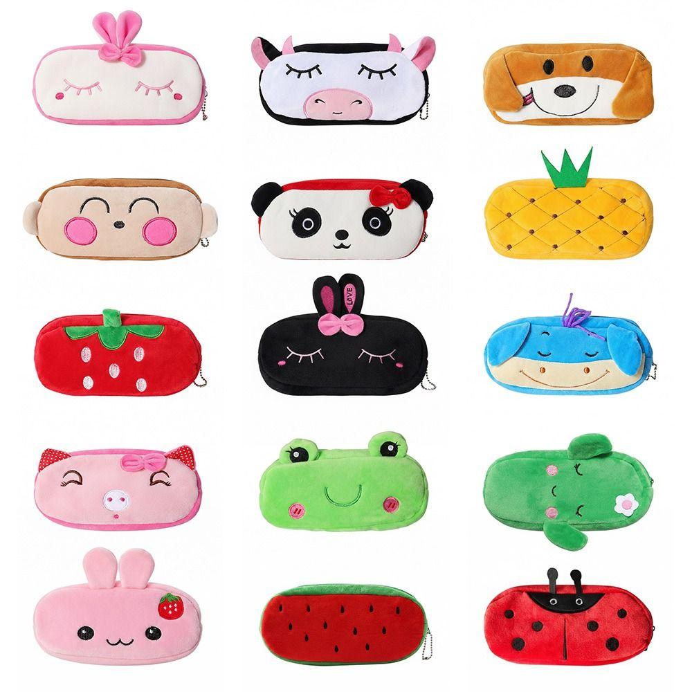 Multi-functional Pencil Case Zipper Design Large Opening Design Stationery Bag Stationery Organizer School Supplies