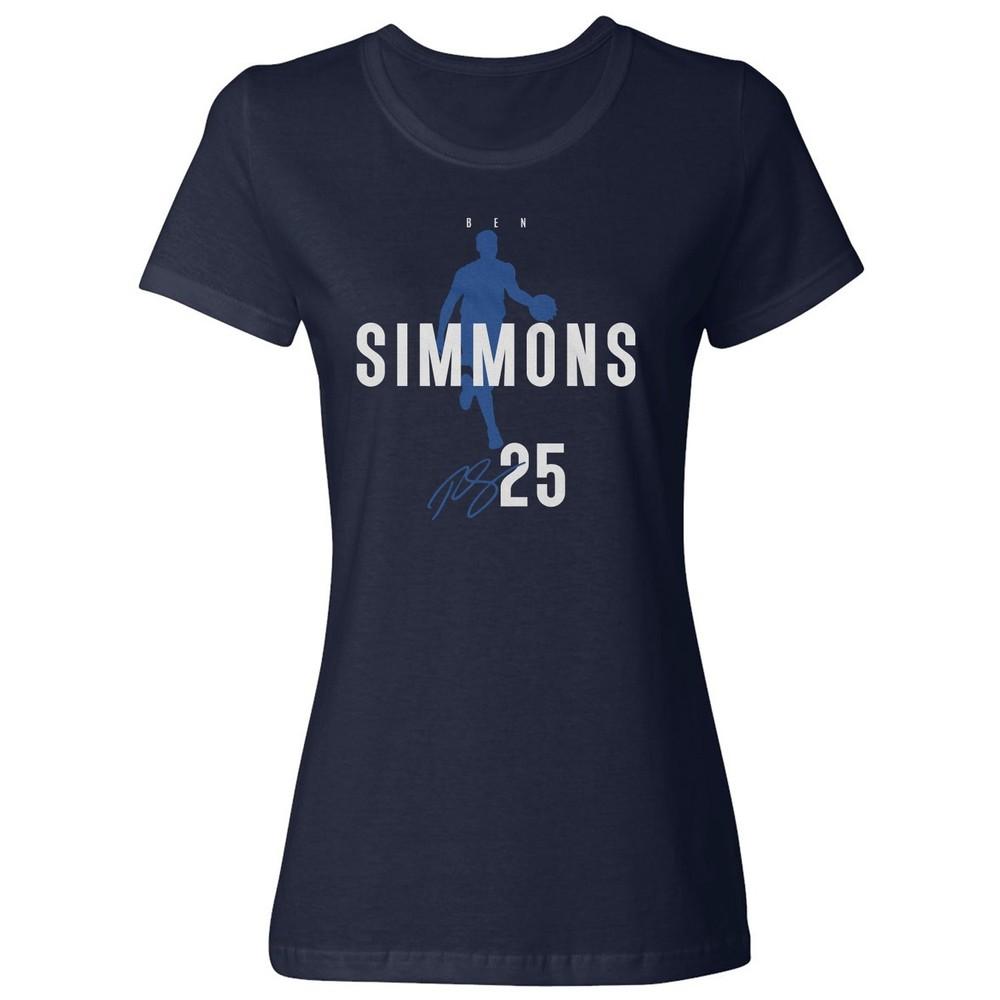 Simmons 25 Basketball Graphic Tee | Los Angeles Fans Ladies  Crewneck T-Shirt Unisex T-Shirt XL