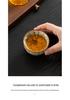 Ceramic Tea Cup Set: Master Kiln Change, Six Colors, Tea Tasting Gift Box, Souvenir & Business Gift.