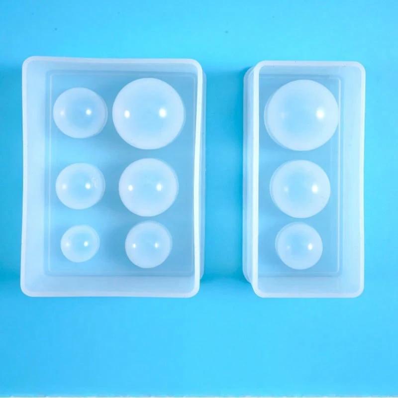 1pc Cosmic Ball Silicone Mold, 3D Epoxy Resin Casting Mold for DIY Pendant Keychain Craft Making