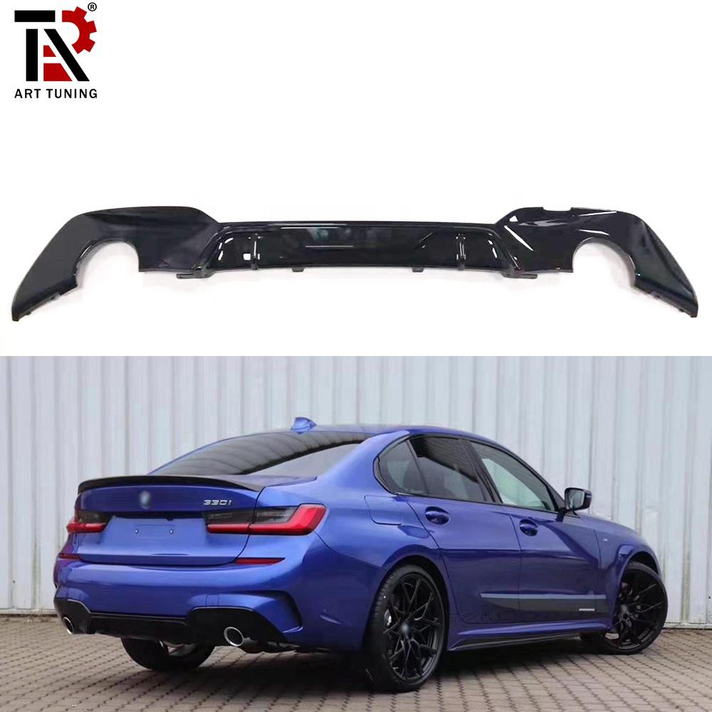 Gloss Black Carbon Fiber Rear Spoiler for 2020 BMW 3 Series G20/G28