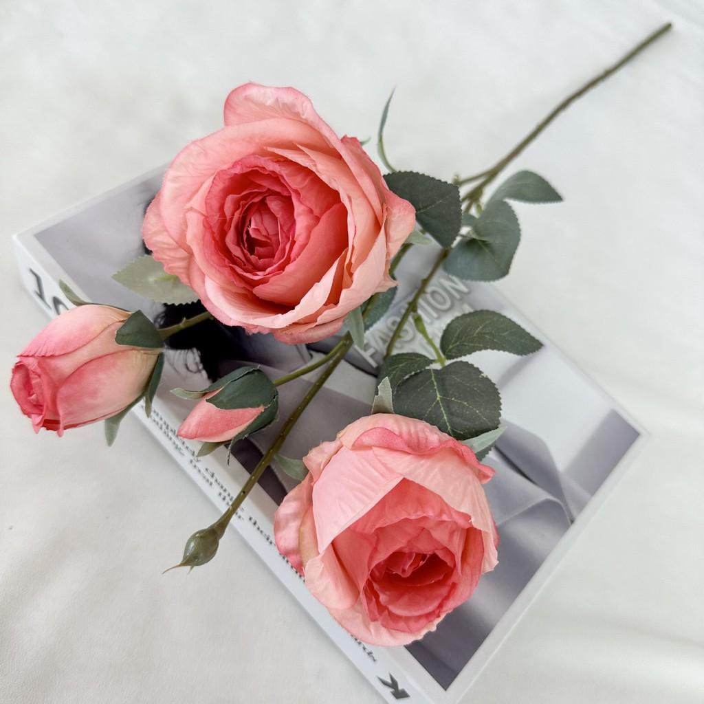 Rose Plants Simulated Wedding Hotel Restaurant Decoration Ornament Desktop