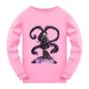 5582 Mädchen Lily Lovebraids Print Lässiges Langarm-T-Shirt