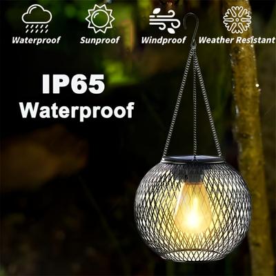 A Solar Powered Metal Outdoor Light, Nickel Lithium Battery, Decorative Garden Courtyard Channel Lighting, Non Removable Photovoltaic Panel