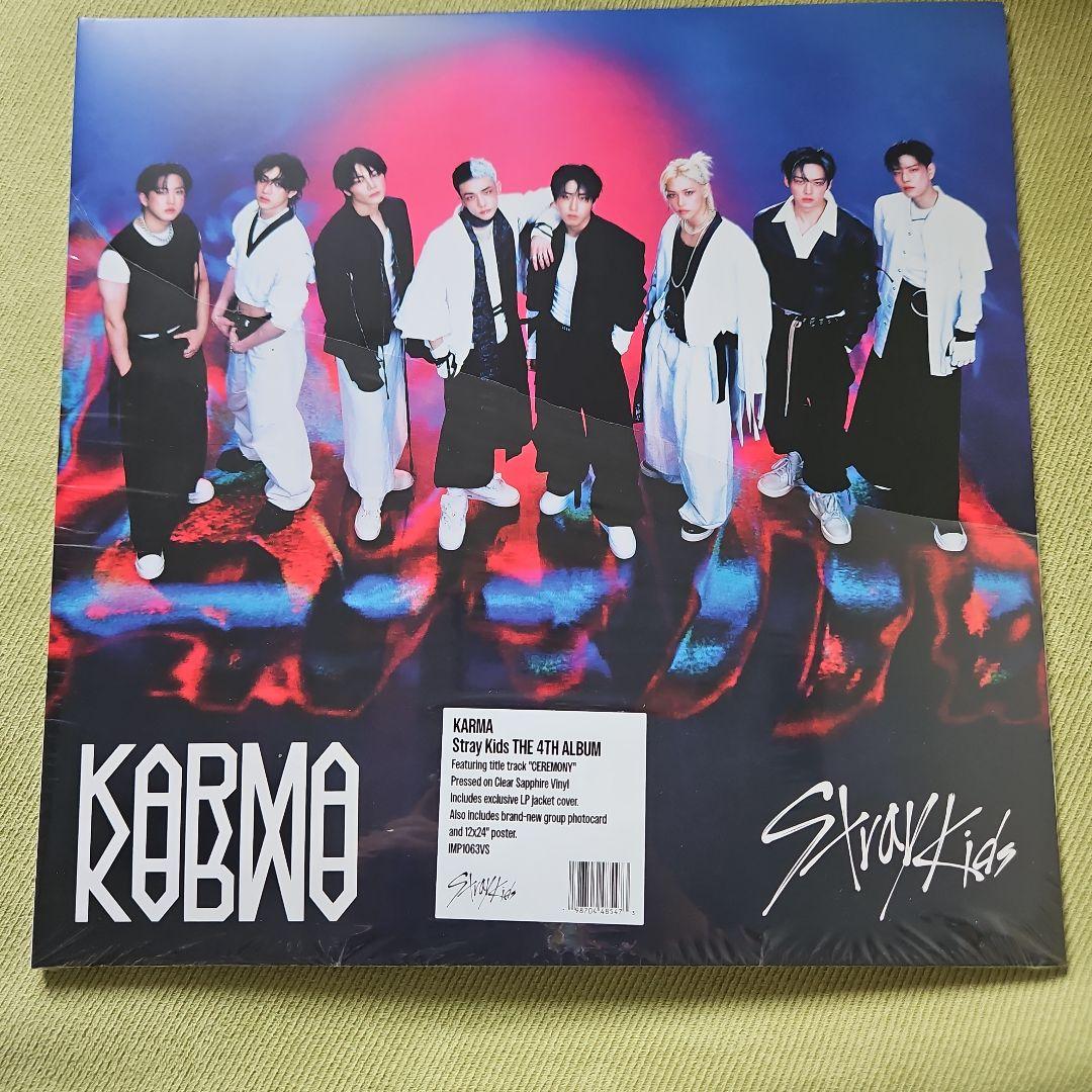 

[USED] Stray Kids KARMA Sapphire Vinyl (No Card)