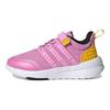 adidas Lego X Neo Racer TR21 Mesh Confortabil Versatil Durabil Pantofi de alergare cu talpă joasă pentru copii Adidași pentru copii Roz Galben ID7366
