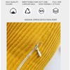 PP Cotton Filling Backrest Pillow Pregnancy Student Back Support Cushion For Car Seat Bedside Enjoy Daily Comfort