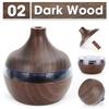 300ml Humidifier Electric Aroma Air Diffuser Wood Ultrasonic Air Humidifier Essential Oil Aromatherapy Cool Mist Maker For Home