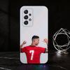 G-Global idol C-CR7 phone Case For Samsung S25,24,21,22,23,30,Ultra,20,Plus,Fe,Lite,Note Soft Black Cover