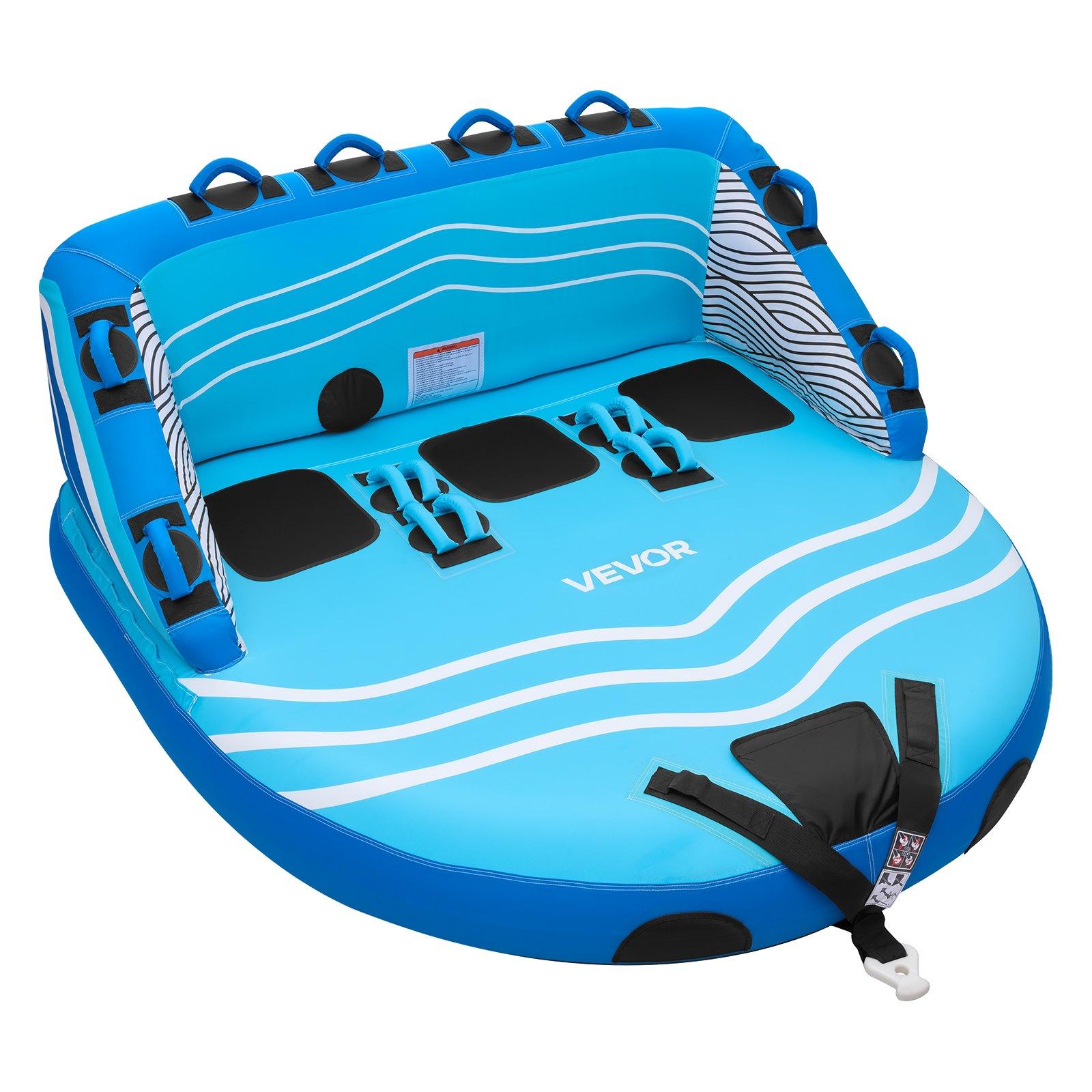 VEVOR Towable Tubes for Boating, 3-Rider