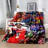 Lamine Yamal's Barcelona Legends Celebration Blanket Comfortable Perfect for Seaside Chair Bedding for All Occasions Modern Style Best Holiday Gift Fo