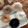 300pcs Soft Faux Fur Elastic Hair Bands Candy Color Hair Bun Maker Ponytail Holder Hair Scrunchies Women Girls Hair Accessories
