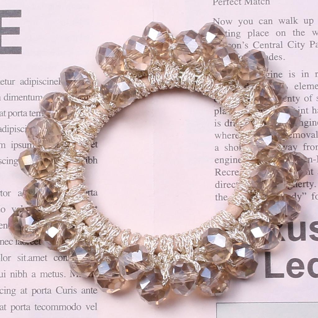 Kristall Haarband Koreanische Version von Einfachen Haaraccessoires Perlen Haargummi Kopfband Haaraccessoires für Frauen