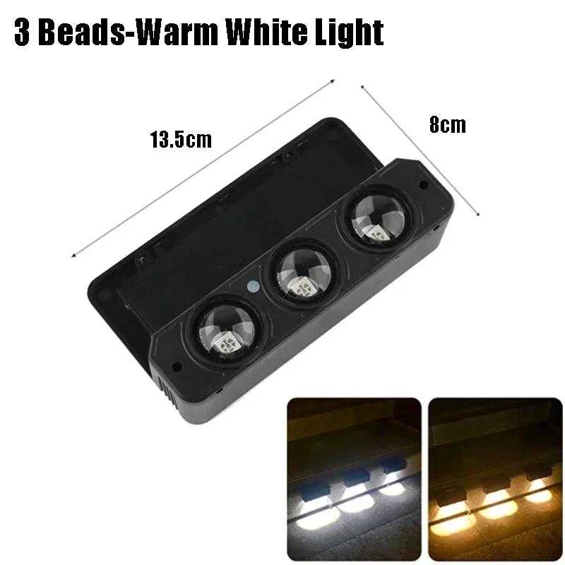 LED Solar Wall Lamp Outdoor Waterproof Solar Powered Light Home Courtyard Fence Railing Garden Yard Decor Outside Lighting