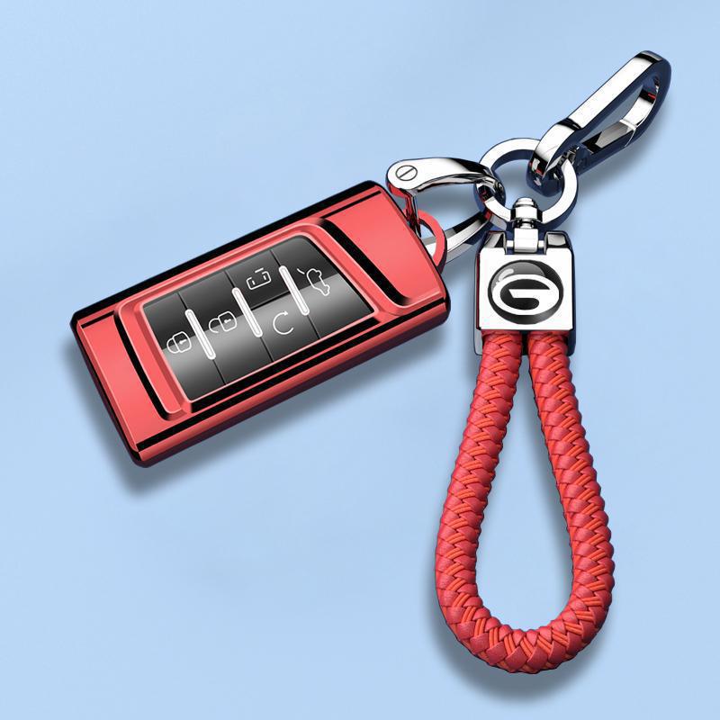 Personalized Key Cover & Lanyard for 20-23 GAC Trumpchi GS4 - Tech Protective Shell