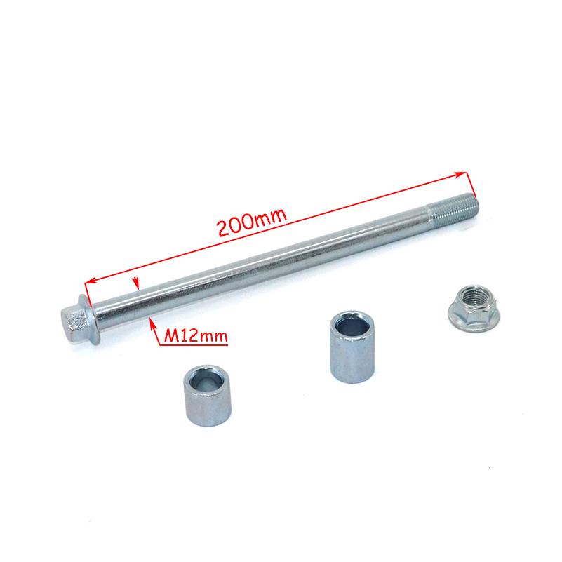 Asse M12 per Motocicletta 12mm 190mm 210mm 225mm-260mm Mozzo Ruota Anteriore Posteriore Albero Asse Manicotto Per PIT PRO Trail Dirt Bike QUAD ATV