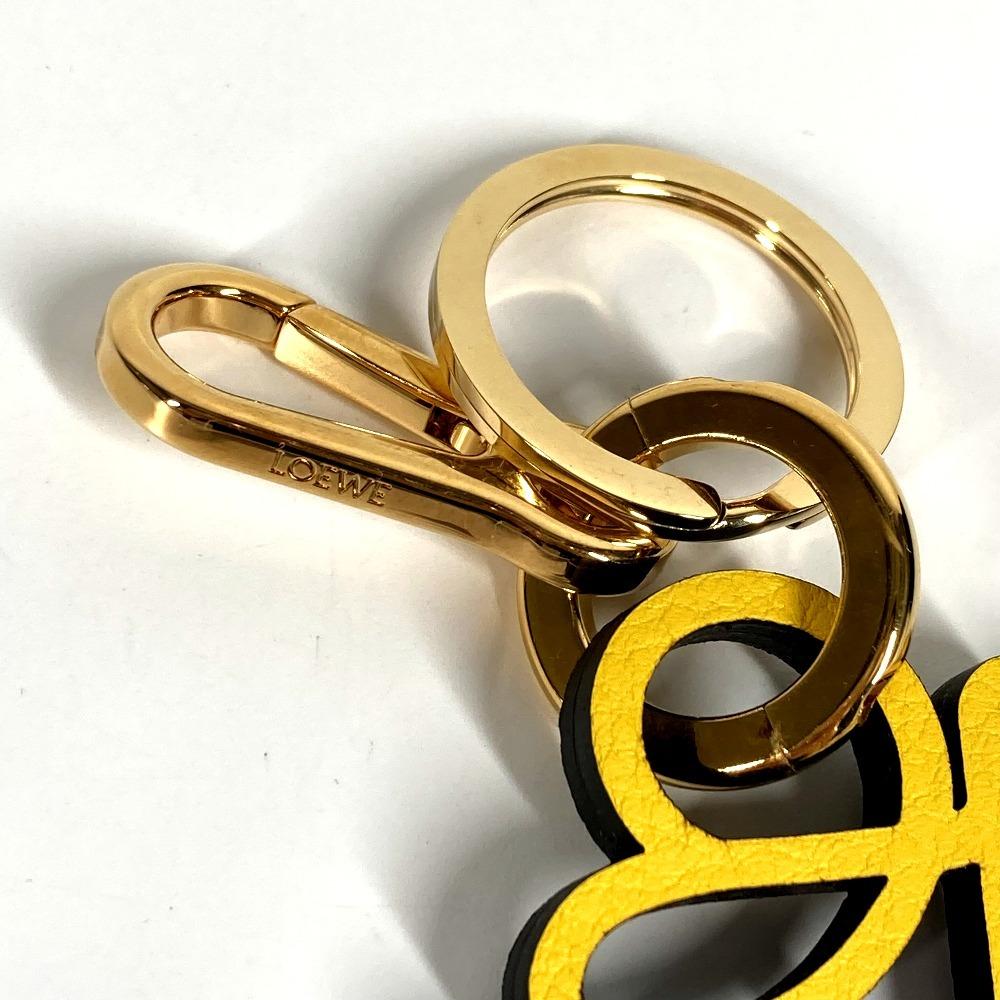 Loewe C821232X06 Logo Anagram Charm (Calf Leather) Bag Charm Key Holder