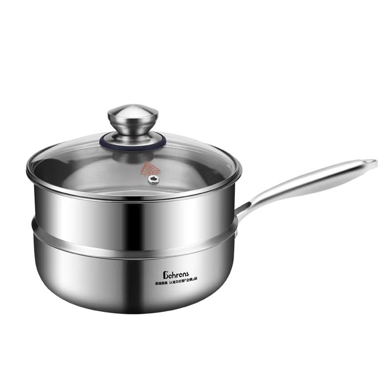Berlens 24cm Multi-Functional Stainless Steel Pot with Steamer