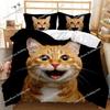 Kawaii Kitten Cat Bedding Set Duvet Cover 3d Bedding Fashion Design Decoration King Duvet Cover Set Double Bed Set Bedding Sets7