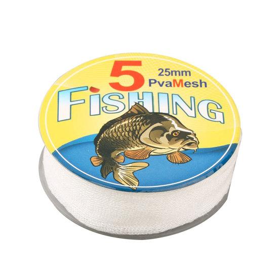 5m Outdoor Dissolving PVA Mesh Net Refill Carp Fishing Stocking Rig Bait Bags