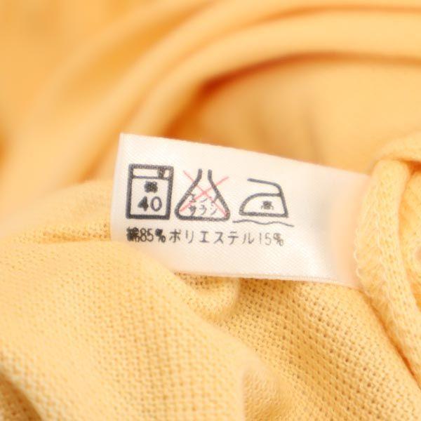 unused LACOSTE No sleeve one piece 40 Orange series Women Used