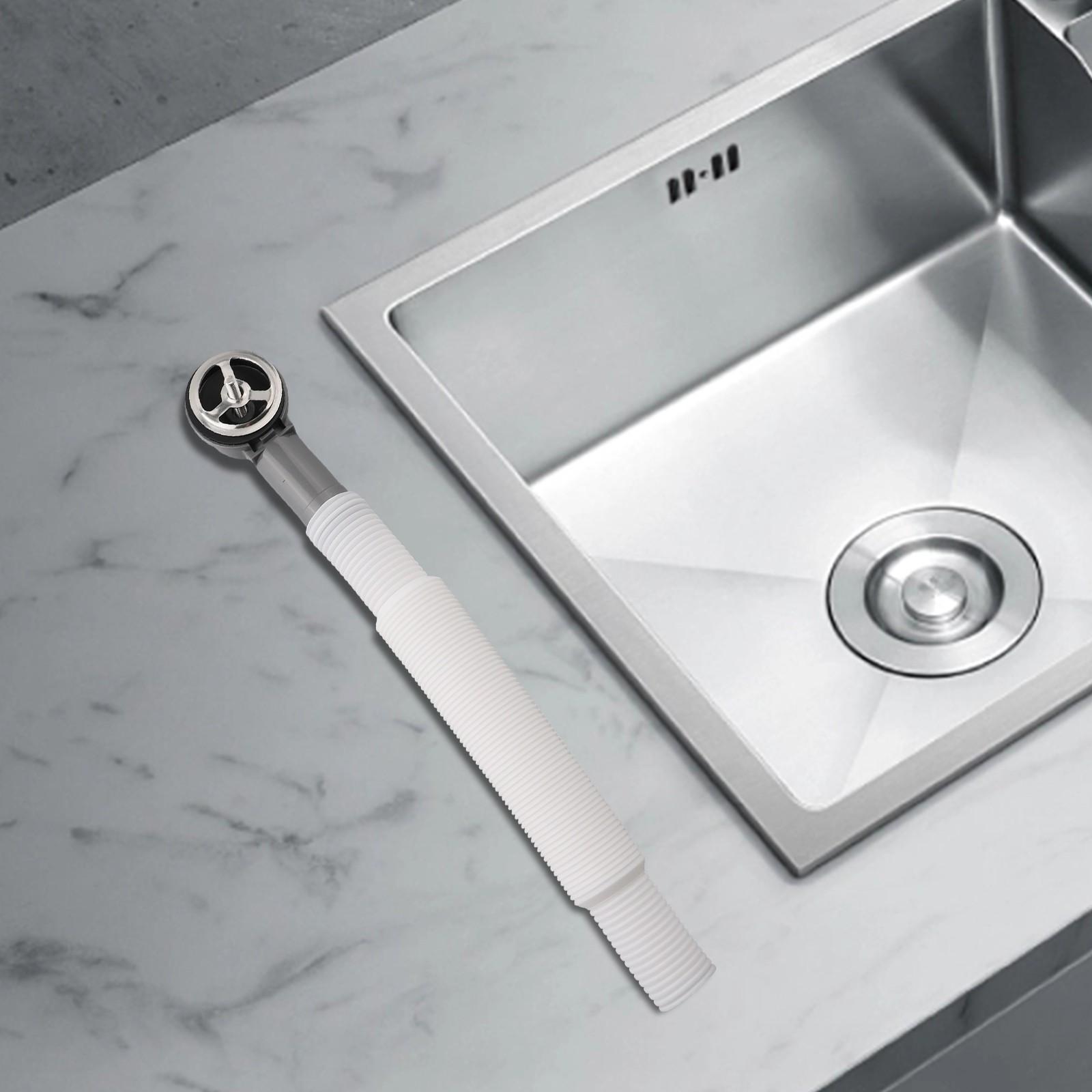 

For Kitchen Sink Overflow Drain with Flexible Height Adjustment Features