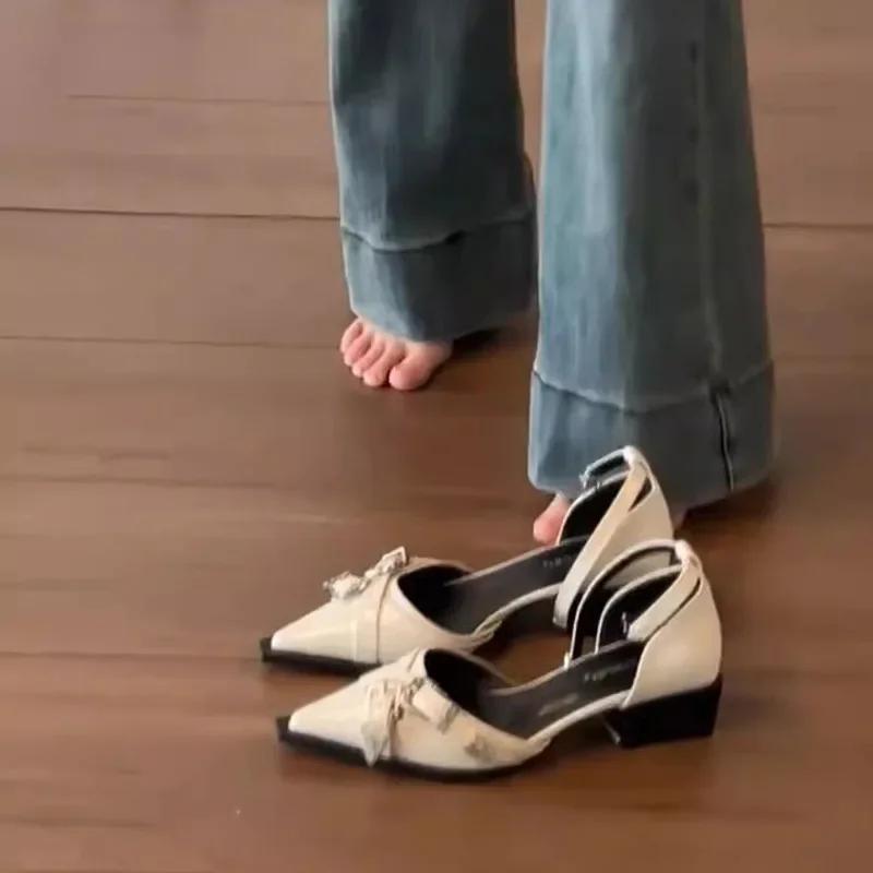 Women Flats Fashion Pointy Casual Shoes Female Spring New Slip On Flat Shoes Ladies Fashion Slip-on Loafers Elegant Single Shoes