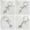 Bag Pendant Y2K Keychains Metal Star Keychains Fashion Star Moon Key Rings  Women Men