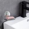 No Punch Soap Sponge Holder Suction Cup Soap Rack Portable Soap Dish for Shower  Toilet