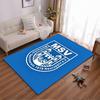 Blue MSV Logo Carpet Design suitable as a non-slip mat for the living room or bedroom sofa