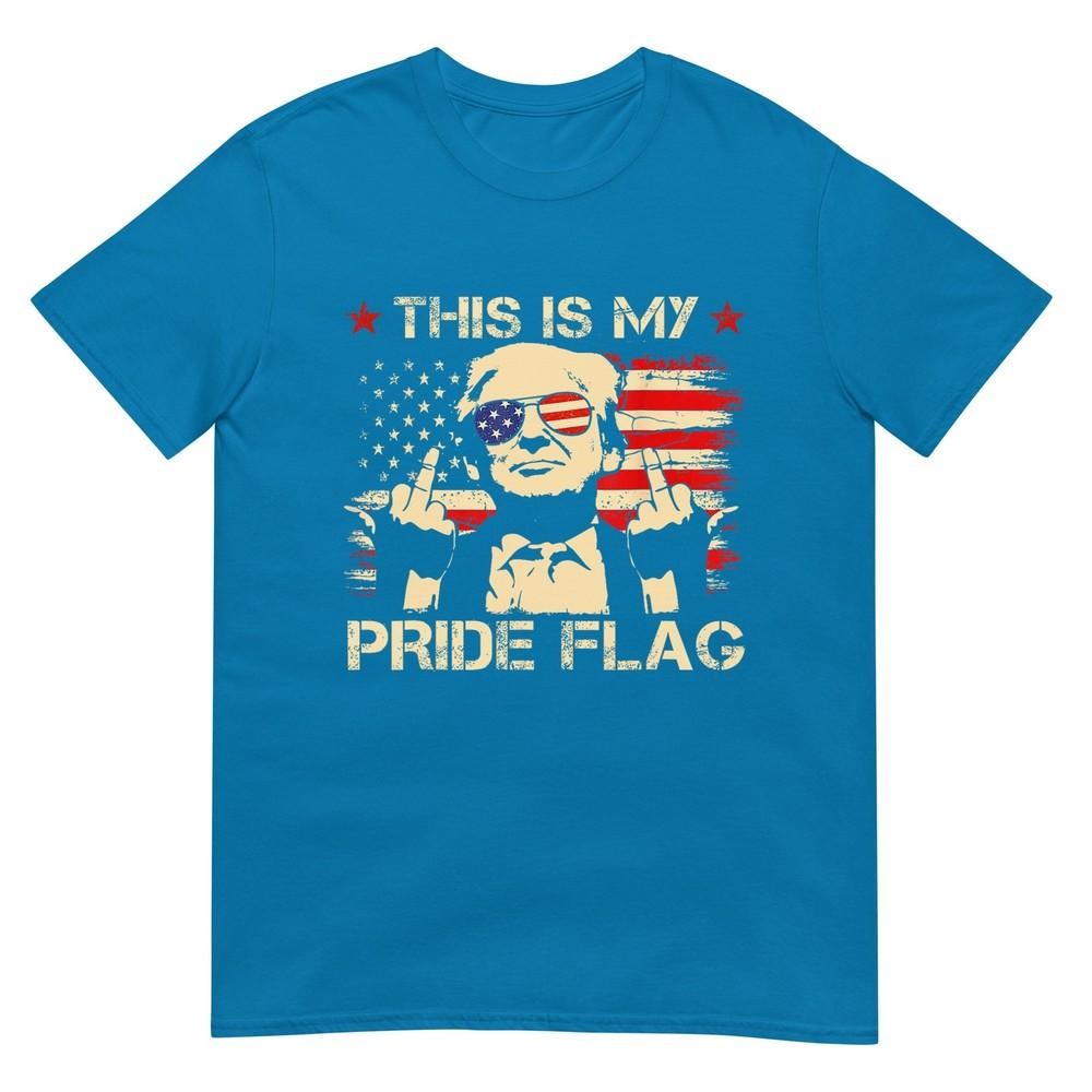 This Is My Pride Flag Usa American 4th Of July Patriotic Tshirt