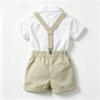 Toddler Boy Korean Suit Set for 1st Birthday Party Outfit