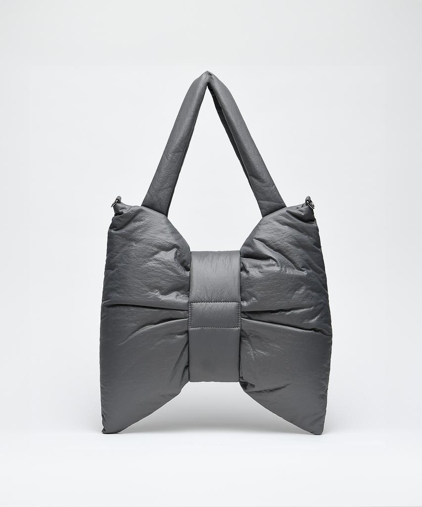 Limelike Dewey Ribbon Bag_Gray
